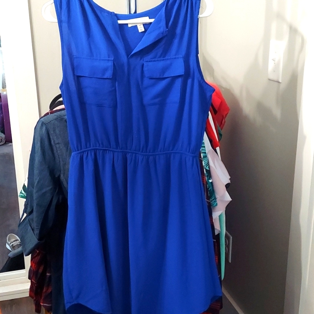 Monteau Blue Dress